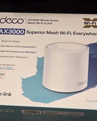 TP-Link Deco X60 System Mesh Wi-Fi 6 AX3000