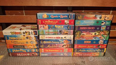 vhs originali walt disney 