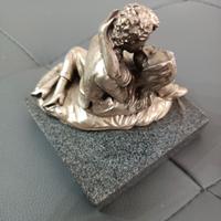 Antica statuina scultura Il Bacio primi del '900