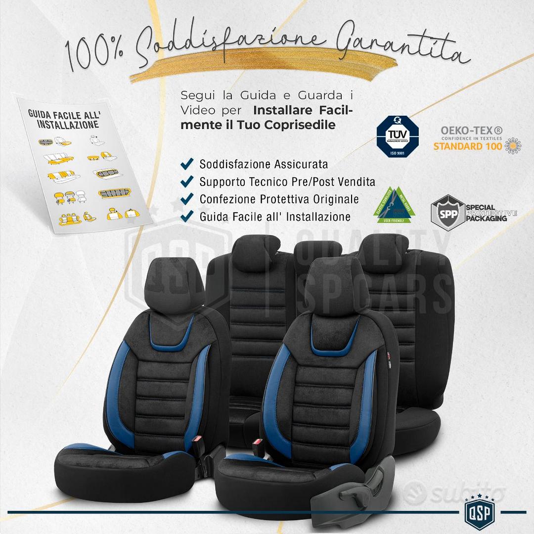 Subito - RT ITALIA CARS - COPRISEDILI per Ford Fiesta Pelle Blu e Alcantara  - Accessori Auto In vendita a Bari