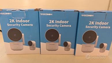 3X Telecamera WiFi Interno con Rilevamento BD056