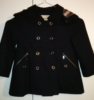 Cappotto bimba Burberry 2 anni