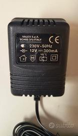 Alimentatore Valex, 12V - 300mA - 230v-50Hz