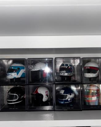 Collezione 30 Caschi Ferrari miniatura