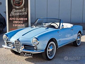 Alfa romeo Giulietta spider 1.3- ASI- restauro tot