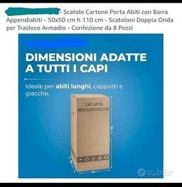 scatoloni/scatole armadio