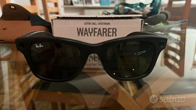 Ray-Ban Meta Wayfarer smart glasses NUOVI scatola