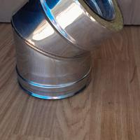 canna fumaria  per caminetto e stufa a pellet 