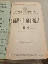 1914-Annuario Generale Touring Club Italiano 1914