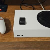 Xbox serie S + playseat + thrustmaster t248 + memo