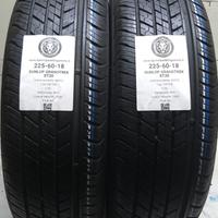 2 GOMME 225 60 18 DUNLOP A66312