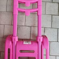 Carrello porta zaino scuola pieghevole estensibile