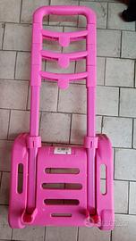 Carrello porta zaino scuola pieghevole estensibile