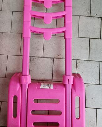 Carrello porta zaino scuola pieghevole estensibile