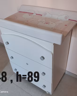 Fasciatoio Erbesi con materassino