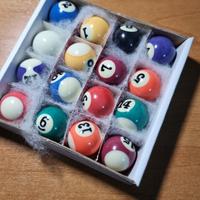 Set Mini Palline da Biliardo Decorative