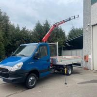 Iveco Daily 35 Cassone Fisso + Gru Nuova 3 sfili