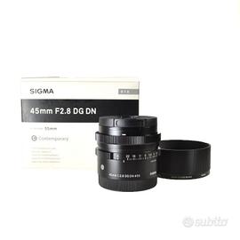 SIGMA 45mm F 2.8 DG DN SONY E MOUNT - USATO