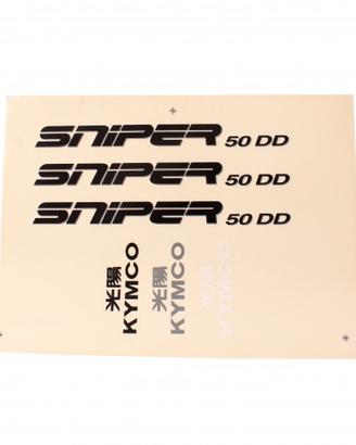 Foglio kit adesivi per Kymco Sniper DD