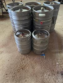 Fusti di vino e birra in acciao inox