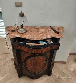 Boulle credenza stile francese 
