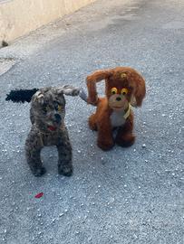 pupazzi cucci dog e cucci cat anni 90’
