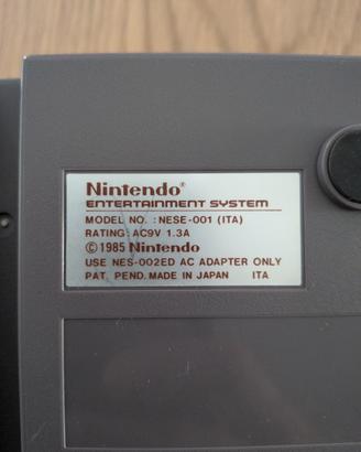 Nintendo NES - leggere bene