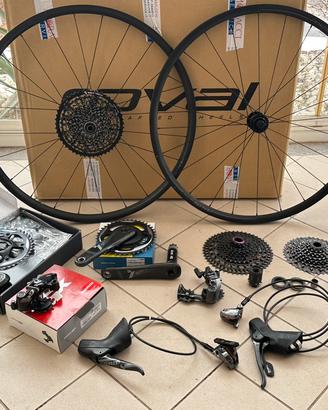 Gruppo SRAM Force 1+ Powermeter+Ruote Roval Axis