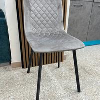 Sedia in velluto