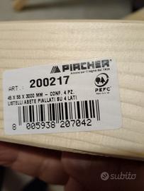 disponibili travetti in legno e pannelli in legno 