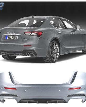 PARAURTI POSTERIORE MASERATI GHIBLI 14- LOOK TROFE