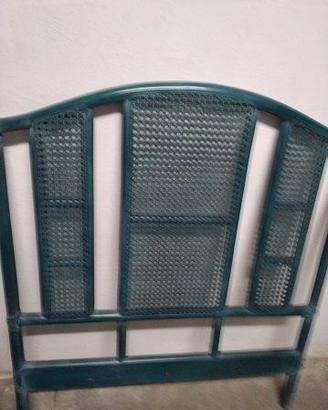 LETTO SINGOLO IN RATTAN