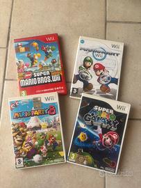 Nintendo Wii - giochi Super Mario bros, kart, part
