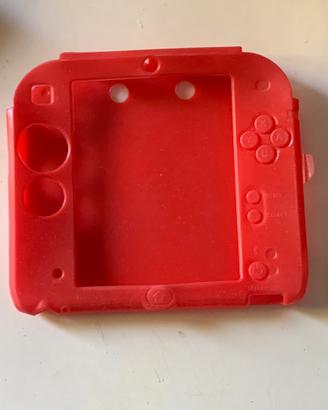 Custodia nintendo 2ds rosso