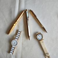 orologi e penne placcate