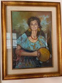 Quadro olio su tela di Raimondi