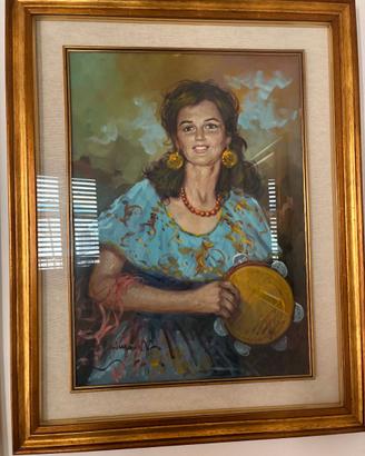 Quadro olio su tela di Raimondi
