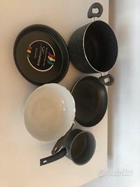 Set cucina induzione + tortiera 26 cm e ciotola