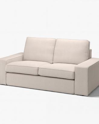 Divano Ikea Kivic 2 posti beige chiaro