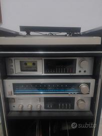 Impianto hi fi pioneer anni '80
