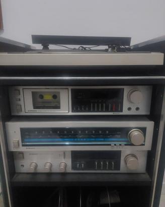 Impianto hi fi pioneer anni '80