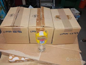 bicchieri della Lipton