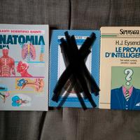 2 Libri - Anatomia, intelligenza 