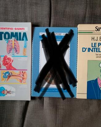 2 Libri - Anatomia, intelligenza 