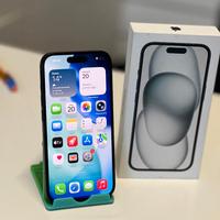 iPhone 15 128GB Nero-Batteria 94% Originale Apple