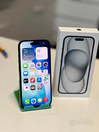 iPhone 15 128GB Nero-Batteria 94% Originale Apple