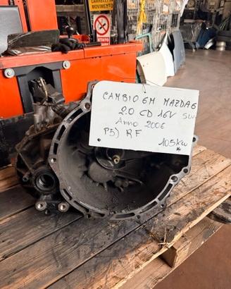 Cambio 6M Mazda 6 2.0 CD 16V SW Anno 2006 Codice M
