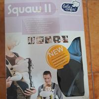porta bebe fascia con bretelle