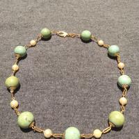 Giro collo perle e turchese