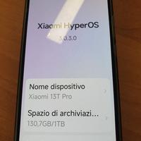 Xiaomi 13 t pro 16 gb/1 Tbyte